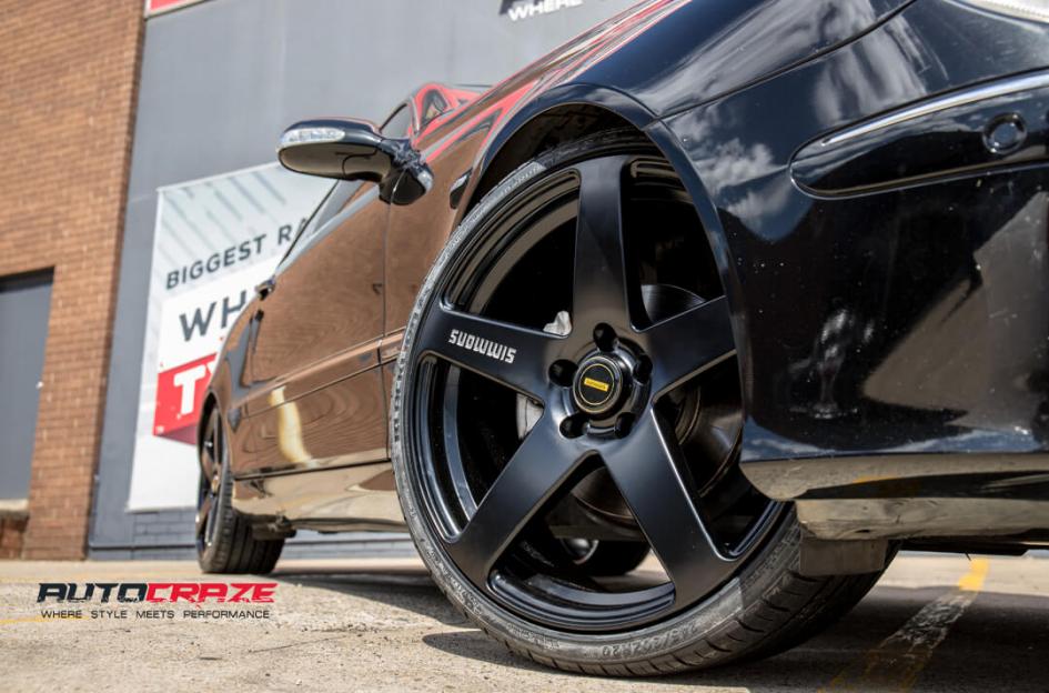 MERCEDES-CLK-FRC-FLAT-BLACK